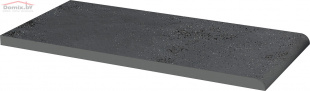 Клинкерная плитка Ceramika Paradyz Semir grafit гладкий (13,5х24,5) подоконник